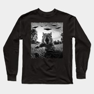 Acorn Ballet Squirrel UFO, Urban Nature Tee Extravaganza Long Sleeve T-Shirt
